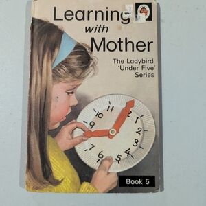 1970s Retro vintage Ladybird Learning with Mother Book
